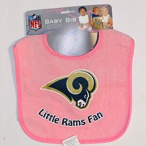 NWT Girls Rams bib